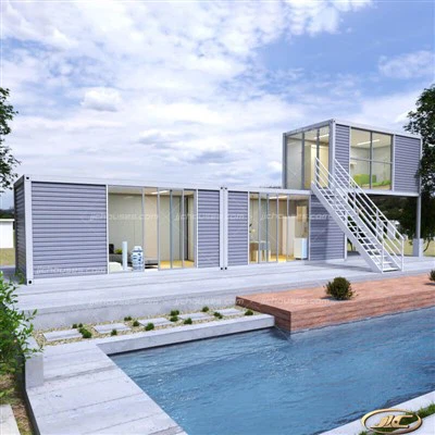 Enkel aftagelig container hjem